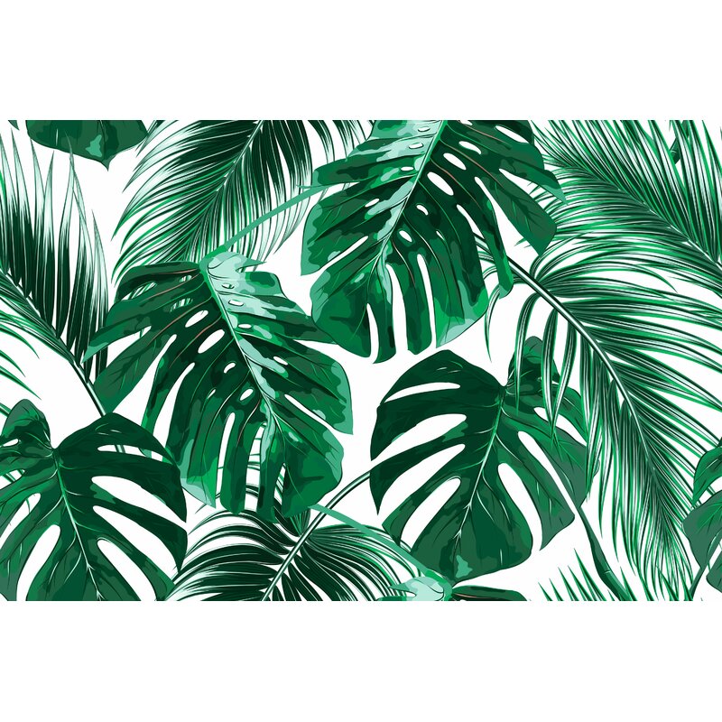 Bay Isle Home Joana Removable Tropical Palm Leaves 7.92' L x 150" W